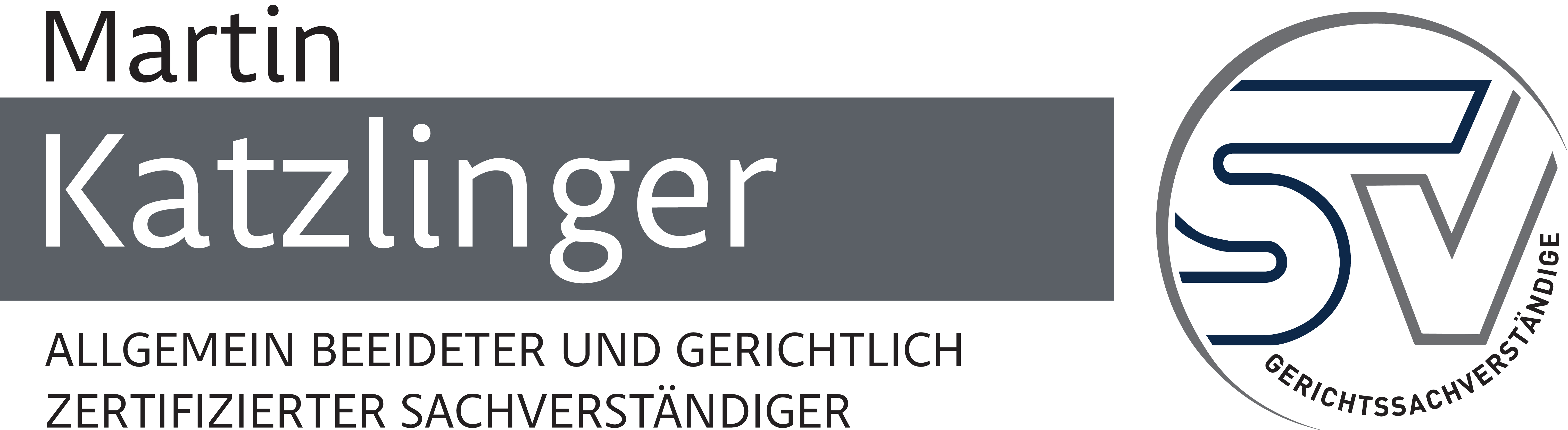 Martin Katzlinger - Sachverständiger - Logo